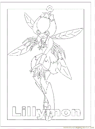 Coloring Pages Digimon Coloring Pages 68 (Cartoons > Digimon 