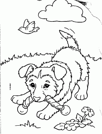 Puppies Coloring Pages | Coloring Pages To Print