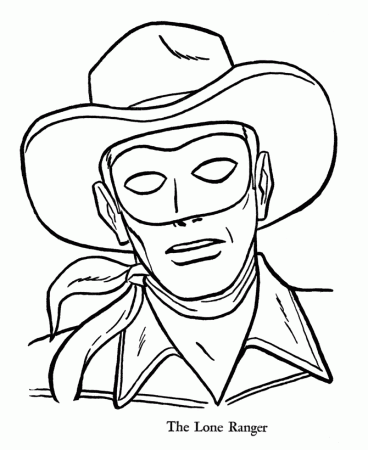 Lone Ranger Coloring Pages Coloring Pages Of The Lone Ranger 