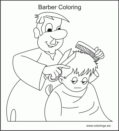 Free Coloring Pages Occupation 6 | Free Printable Coloring Pages