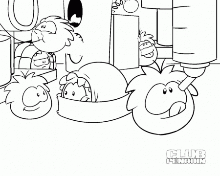 Club Penguin Puffle Coloring Pages Coloring Book Area Best 229129 