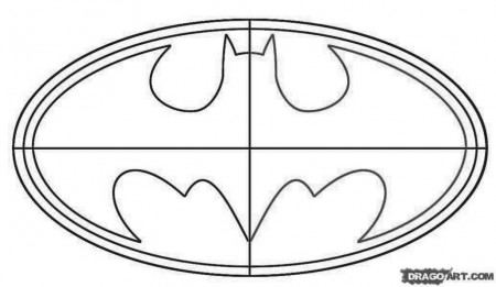 Gallery For > How To Draw Superhero Logos Step By Step