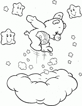 Let The Sun Shine Care Bears Coloring Pages - Care Bears Coloring 