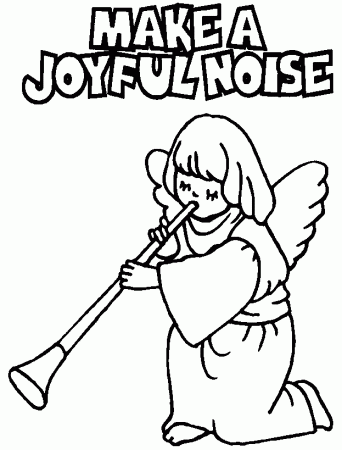 Bible Coloring Sheets For Children