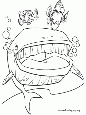 Finding Nemo Coloring Page | Color Sheets