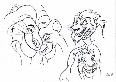 Ze Lion King sketches part 2 by NostalgiaAttack on deviantART
