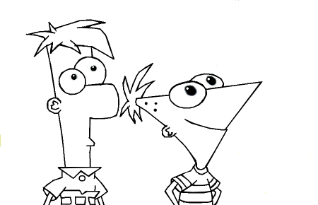 Phineas And Ferb Printable Coloring Pages - Free Printable 