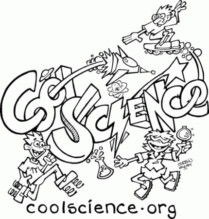 Science Coloring Page | 99coloring.com
