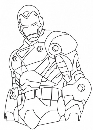Cartoon: Preschool Iron Man Coloring Pages For Kids Id Wallpho 