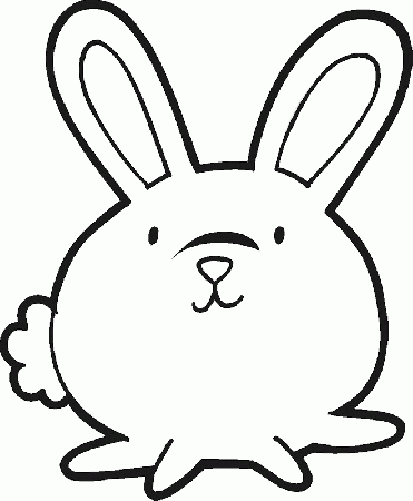 Coloring Pages Of Easter Bunnies | Best Coloring Pages