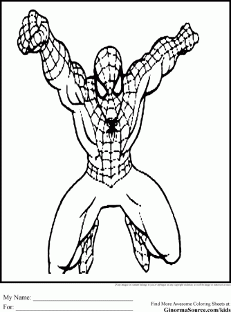 Spiderman Coloring Pages GINORMAsource Kids 182076 He Man Coloring 