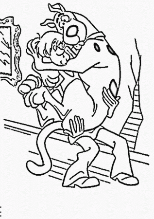 Scooby Doo Coloring Page:Child Coloring and Children Wallpapers