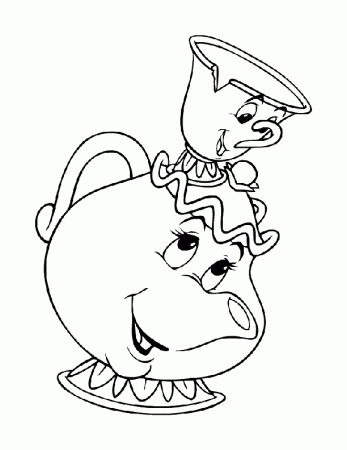 Coloring Pages Of Teapot 599 | Free Printable Coloring Pages