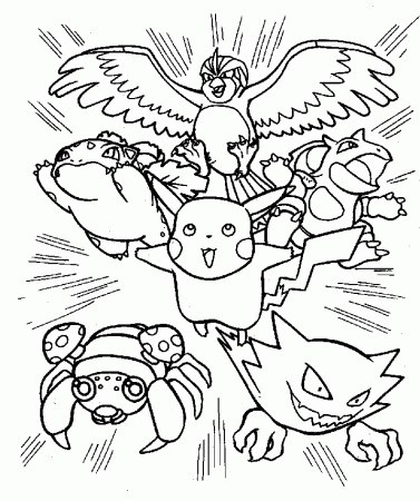 Pokemon Coloring Pages | Coloring Kids