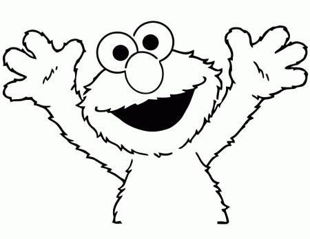 Elmo For Toddlers Coloring Page | Free Printable Coloring Pages
