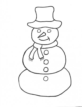 Frosty The Snowman Coloring Page | COLORING WS