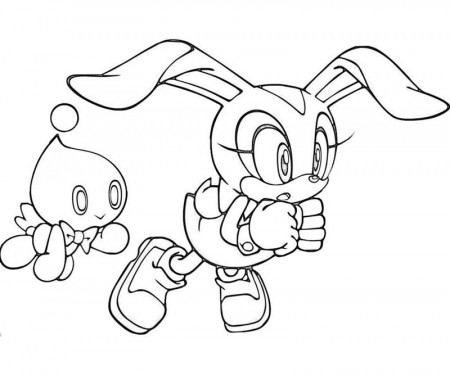 Sonic Cream Coloring Pages Images & Pictures - Becuo