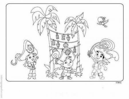 Disney Jake And The Neverland Pirates Coloring Pages - Disney 
