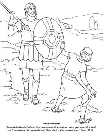 LDS Games - Color Time - David and Goliath