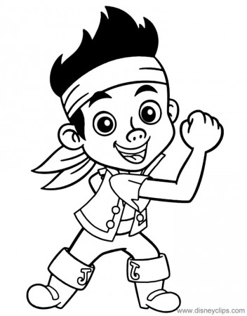 Jake from Jake and the #neverlandpirates | Pirate coloring pages, Disney coloring  pages, Coloring pages