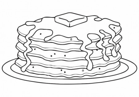 10 Wonderful Pancake Coloring Pages For Your Little Ones | Pancake day  colouring pages, Food coloring pages, Coloring pages