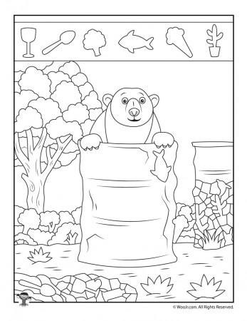 Camping Bear Hidden Object Puzzle | Woo! Jr. Kids Activities : Children's  Publishing