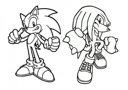 25 Sonic Coloring Pages: Sonic the Hedgehog PDFs Print Color Craft | Coloring  pages, Color crafts, Coloring pages to print
