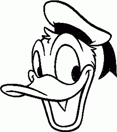 Donald Duck Coloring Page | Wecoloringpage