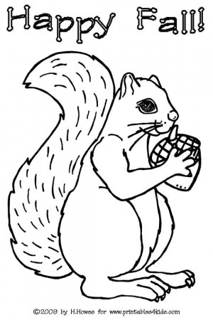 10 Pics of Squirrel Coloring Pages For Preschool - Squirrel ...