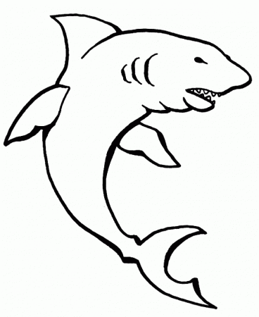 Shark Coloring Pages to Print, Shark Pictures To Print AZ Coloring ...