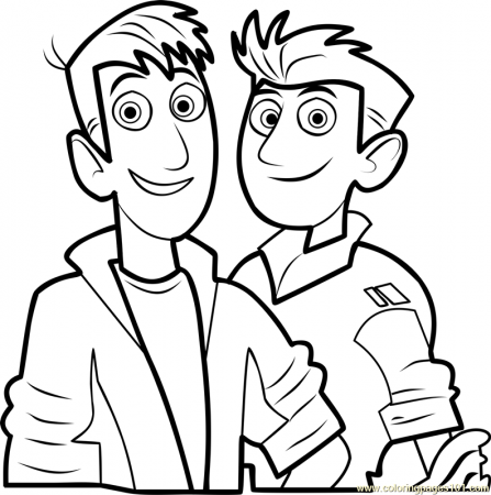Wild Kratts Coloring Page for Kids ...
