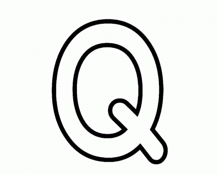 Words Of Q Alphabet Coloring Pages Alphabet Coloring Pages Of ...