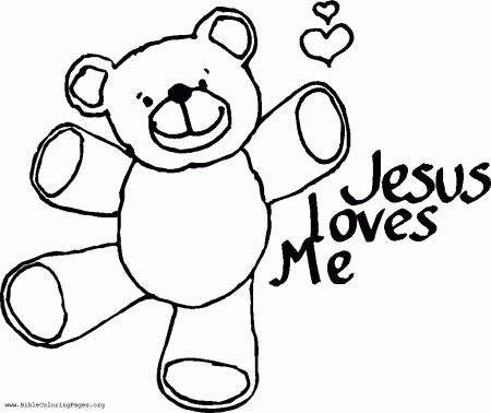 Jesus Love Me Coloring Pages God Coloring Pages Free Online Kids