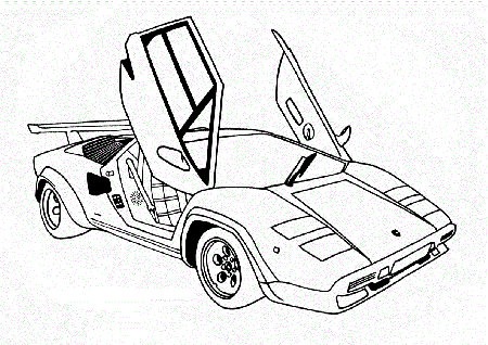 Printable Colouring Sheets Cars - High Quality Coloring Pages