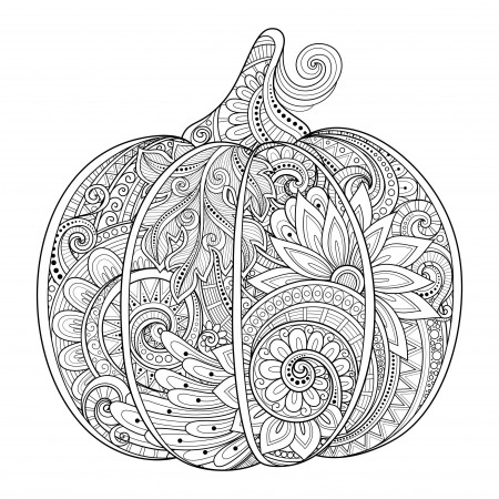 Halloween - Coloring Pages for adults