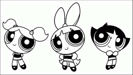 Power Puff Girls Composite PPG Coloring Page WeColoringPage ...