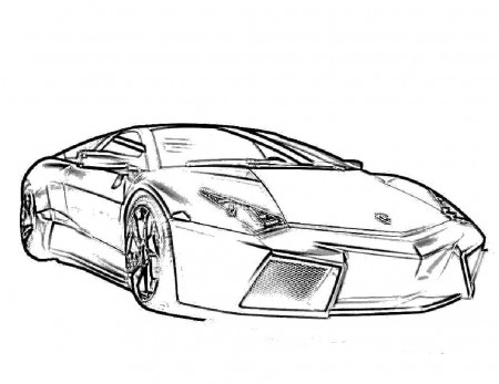 Free Printable Lamborghini Coloring Pages For Kids