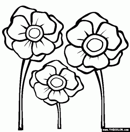 Remembrance Day Online Coloring Pages | Page 1