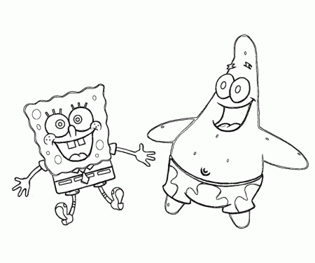 Spongebob Patrick Star Coloring Pages (15 Image) - Colorings.net