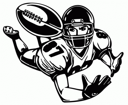 Football Player Coloring Pages (17 Pictures) - Colorine.net | 24079
