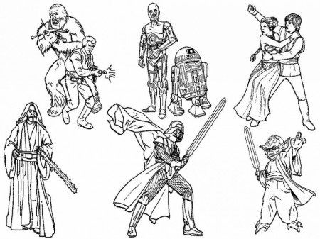 21 Free Pictures for: Star Wars Coloring Pages. Temoon.us