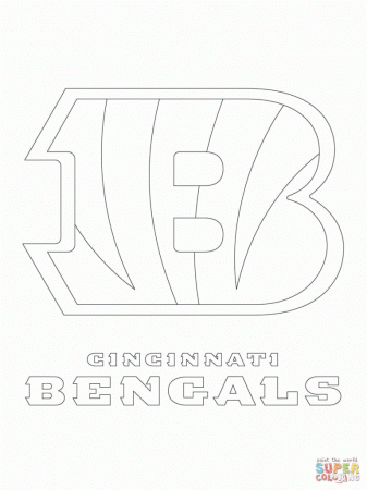 Cincinnati Bengals Logo Coloring Free Printable Coloring Pages ...