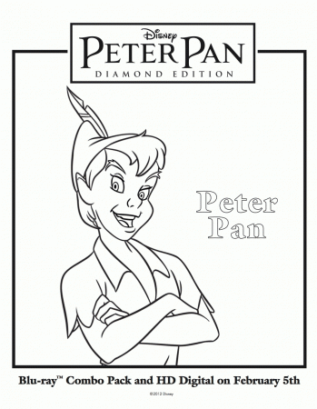 Format Free Printable Peter Pan Coloring Pages For Kids - Widetheme