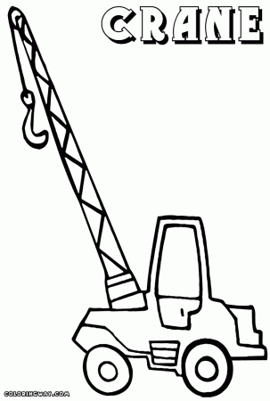 Crane coloring pages | Coloring pages to download and print