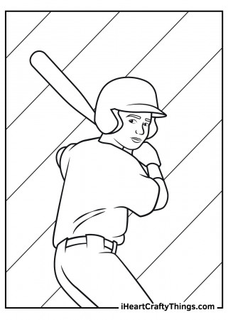 Baseball Coloring Pages (Updated 2023)