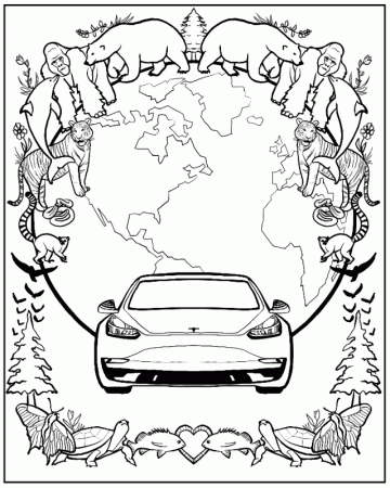The Humor & Inspiration Of Elon Musk Take Shape In New Coloring Book -  CleanTechnica