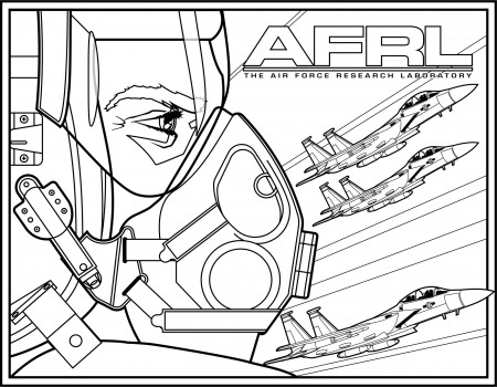 STEM Coloring Pages – Air Force Research Laboratory
