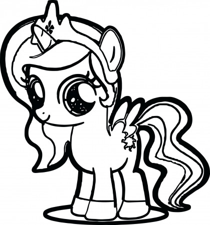 Coloring Pages : My Little Pony Princess Twilight Sparkle ...