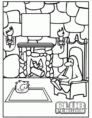 Christmas Penguin Coloring Pages To Print - Coloring Pages For All ...