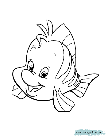 The Little Mermaid Printable Coloring Pages | Disney Coloring Book